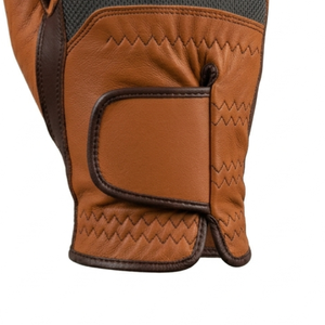 Genuine Leather Golf Glove Right Hand Full Finger Breathable Non-Slip Adjustable Wrist <b>Strap</b> Unisex Sports Model - Product Image 5