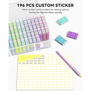 Contenitori Portatili da 64 Scomparti per Kit Diamond Art per Adulti, Organizzatore per Gioielli - Product Image 2