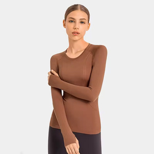 Chemises à manches longues imprimées personnalisées pour femmes, style streetwear, en coton, avec impression en relief, marque privée, pour marques américaines, vente en gros - Product Image 5