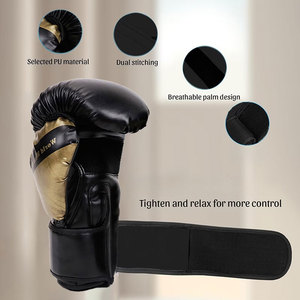 Gants d'entraînement de boxe Yobenki, gants de boxe portables, gants de fitness unisexes - Product Image 4