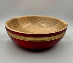 Bol élégant fait main en résine époxy sans BPA et bois d'acacia, avec une forme organique et une finition en résine lisse pour une utilisation élégante à la maison - Product Image 3