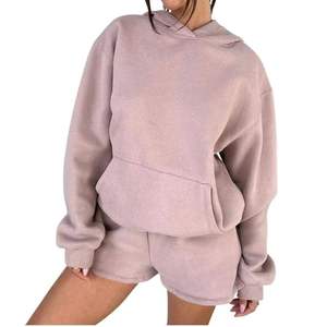 Sweat-shirt à capuche ample et épais pour femme, imprimé avec un grand logo, style tendance, à manches longues, pour femmes - Product Image 4