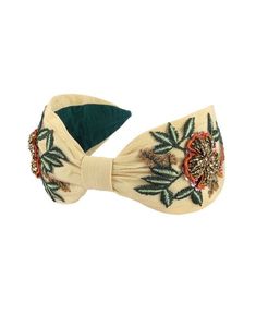 Bandeau pour cheveux brodé de perles de qualité supérieure, magnifique accessoire pour cheveux fait main pour les passionnés de mode - Product Image 5