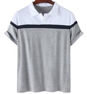 Y/D Smart hommes à manches courtes pour chemise personnalisable écologique 65/35 Poly coton tricoté fil teint motif de Coloration claire - Product Image 1