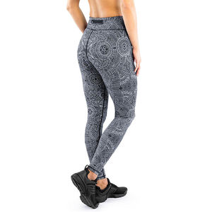 Custom Logo High Waist Tummy Control <b>Leggings</b> With <b>Pocket</b> Breathable Exercise Running <b>Leggings</b> Fitness Gym Pants - Product Image 4