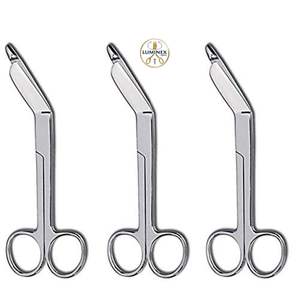 กรรไกรตัดผ้าพันแผลลิสเตอร์ 3 ชิ้น ขนาด 5.5 เครื่องมือแพทย์ เหล็กกล้าไร้สนิมเกรดสูงสำหรับการผ่าตัด - Product Image 2