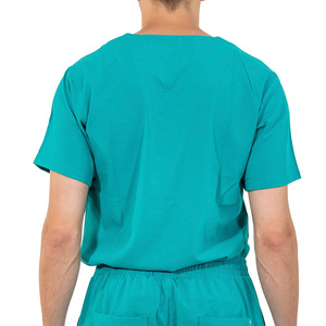 Uniforme Médico Personalizado de Bajo MOQ con Diseño de Color a Elección para Hombre, Nuevo Modelo Superventas en Color Sólido - Product Image 3