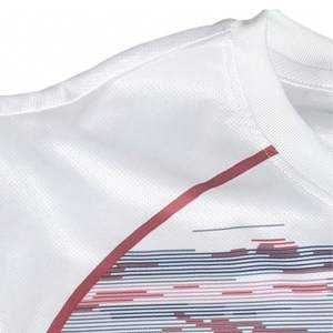 Maillot de football personnalisé en gros avec impression par sublimation, logo d'équipe, nom et numéro, pour adultes, 100 % polyester, séchage rapide, respirant, manches courtes - Product Image 3