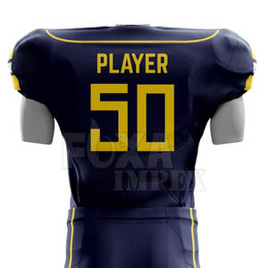 Uniforme de football américain de style unique Uniforme de football américain de l'équipe nationale de football personnalisé - Product Image 4