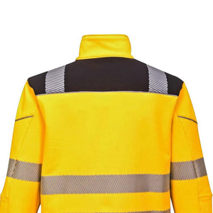 <b>High</b> <b>Visibility</b> 3-Layer Soft Shell Safety <b>Jackets</b> Men Waterproof Reflective <b>Jacket</b> Workwear <b>Softshell</b> Construction <b>Jackets</b> - Product Image 3