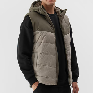 Chaleco Acolchado Personalizado de Estilo Urbano, Grueso y Cálido para Invierno, Venta al Por Mayor de Fábrica - Product Image 1