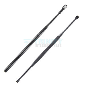 Ensemble de 5 outils noirs pour le nettoyage des oreilles, cure-oreilles et cuillères à double extrémité pour un nettoyage efficace des oreilles - Product Image 5