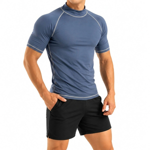 <b>Men's</b> <b>compression</b> workout <b>shirt</b> Slim <b>Men's</b> Sleeve <b>Compression</b> T <b>Shirt</b> Breathable Quick Dry Slim Fit Sports Top Workout Training - Product Image 4