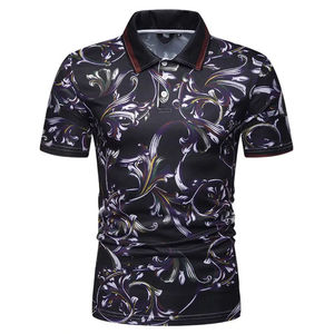 T-shirt pour homme entièrement sublimé, fabrication directe d'usine, vêtements de sport personnalisés avec service de production OEM ODM - Product Image 1