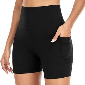 Shorts de mujer con diseño de cintura flexible y costuras premium, ideales para uso prolongado, shorts casuales para mujer - Product Image 1