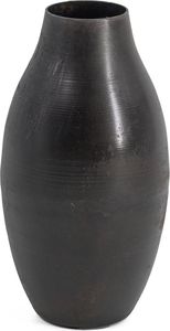 Juego de 2 Jarrones de Metal Negro Mate con Forma de Flor, Jarrones Geométricos de Hierro con Asas, Decoración de Mesa de Metal Estilo Antiguo para el Hogar - Product Image 5