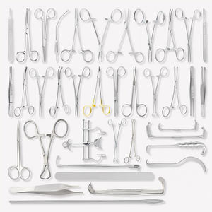 Kit Completo de Instrumentos Quirúrgicos Generales de Acero Inoxidable, Pinzas, Tijeras, Retractores Médicos, Autoclavables y Seguros - Product Image 3