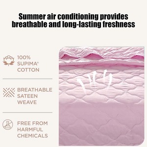 Hot Sale Luxury Vintage <b>Summer</b> Washable <b>Quilt</b> Customized Light <b>King</b> <b>Size</b> High Quality - Product Image 4