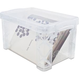 Organizzatore Impilabile per Ufficio e Artigianato, Design a Chiusura Rapida per Schede, Foto e Altri Materiali, Scatole per Documenti, 1 Pezzo - Product Image 1