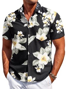 New <b>Summer</b> Fashion Custom Printed <b>Mens</b> Hawaii Beach <b>Shirt</b> Short Sleeve Casual <b>Men's</b> Hawaiian <b>Shirt</b> - Product Image 3