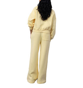 Premium Women Jogger <b>Set</b> Custom OEM Wholesale Factory Supplier USA Trendy Athletic Lifestyle Activewear Collection Outfit - Product Image 6