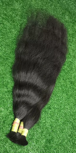 ASK HAIR ENTERPRISE Prix de gros Extensions de cheveux indiens Remy vierges bruts lisses, fines, à trame simple, à double trame machine, toutes catégories - Product Image 2