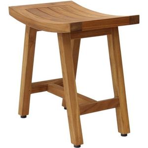 BANCO DE DUCHA DE MADERA DE TECO FABRICADO EN INDONESIA - Product Image 1