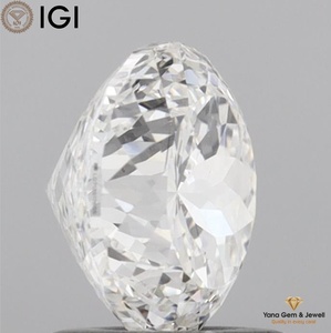 CVD Lab Grown Diamond VS1 Clarity E Color Portuguese Shape With IGI Certificate 1.50 Carat For Elegant Solitaire Pendant - Product Image 3