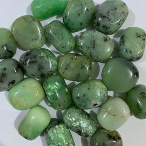 <b>Polished</b> 2-3 cm Natural Chrysoprase Crystal <b>Pebble</b> Stone for Meditation & Healing - Product Image 6