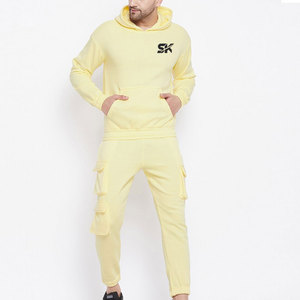 Chándal de algodón 100% con el último diseño, logotipo personalizado, talla grande, transpirable, para hombre, hecho en Pakistán. - Product Image 1