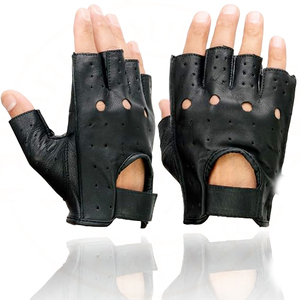 Gants de moto sans doigts pour hommes Samroz Sports - Product Image 4