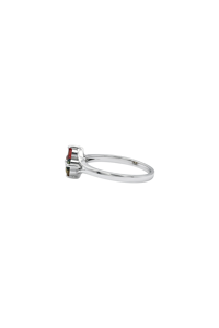 Anillo de Zafiros Múltiples en Plata de Ley 92.5 KLSR-11799 - Product Image 3