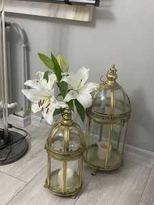 เชิงเทียนโลหะสไตล์วินเทจสุดหรูสำหรับตกแต่งบ้าน - Product Image 1