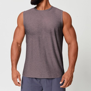 Men Comfortable Stretchy <b>Singlet</b> Casual Sport Quick DryTank Top Solid Breathable Active Vest Basketball <b>Running</b> Loose Tops - Product Image 4
