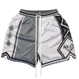 Uniformes de Baloncesto Personalizados Sublimados Reversibles para Hombre/Unisex, 100% Poliéster, Secado Rápido, Transpirables, Manga Corta, Gratis - Product Image 3