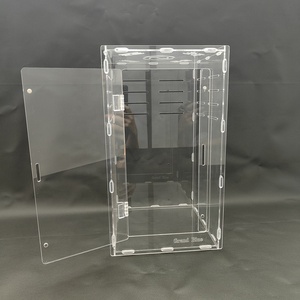 Maßgefertigte Moderne Kleine Acryl Futterbox <span class=keywords><strong>Terrarium</strong></span> Reisehabitat für Reptilien wie Gecko, Frosch, Spinne, Schlange - Product Image 4