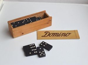 Modern Wooden <b>Dice</b> And Dominoes Game <b>Set</b> For Educational Activities Party Events And Home Use - Product Image 1