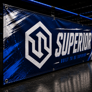 Personalized Boxing Ring Advertising <b>Banner</b> with Reinforced Edges Custom Printed Boxing Ring Side Cover <b>Banner</b> for Tournaments - Product Image 4