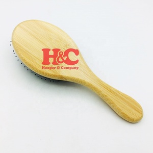 Nouveautés : Brosse à cheveux avec manche en bois, peigne blanc pour coiffure, usage en salon de coiffure, emballage personnalisé avec logo, faible MOQ - Product Image 2