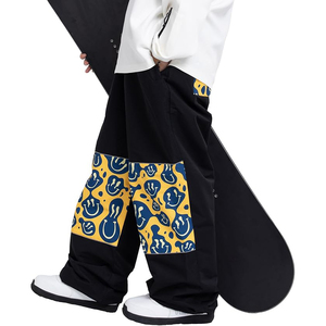 Pantalones de Esquí y Snowboard Personalizados, Impermeables, Térmicos, Ecológicos, Cálidos para Invierno, Resistentes al Viento, Corte Holgado para Hombre y Mujer - Product Image 1