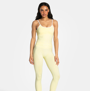 Leggings de Cintura Alta para Mujer, Leggings Deportivos Elásticos de Color Sólido, Suaves y Delgados, con Bolsillo Interior - Product Image 4