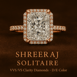 Joyería Fina de Oro Sólido de 14k, Anillo de Compromiso y Boda con Diamantes de Laboratorio Personalizados VVS2 de 3 Quilates, Regalo de Aniversario para Mujer - Product Image 4