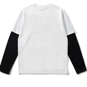 T-shirt personnalisé pour homme en coton premium 100% - Coupe ample - Col rond - Manches courtes - Impression graphique - Streetwear - Product Image 2
