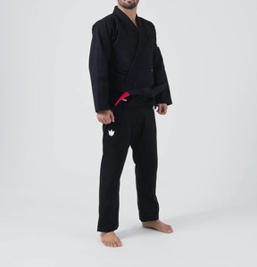 Kimono de Karate Ligero, Transpirable, 100% Algodón, 460 g/m², Azul, Negro, Blanco, para Jiu Jitsu Brasileño (BJJ) de Pakistán - Product Image 6