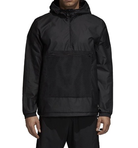 Anorak เสื้อกันลมสำหรับสโมสรฟุตบอลเสื้อแจ็คเก็ตแบบสวมหัวผ้าแห้งเร็วระบายอากาศได้ดีซับในตาข่าย - Product Image 1