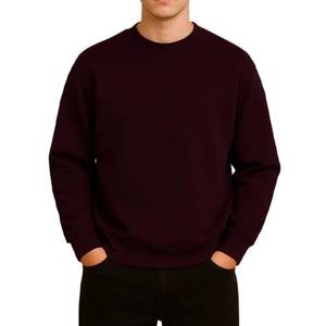 Mens Cotton Graphic Sweatshirt Mens O Neck Printed Custom Design Soft Breathable Casual Wear OEM Bulk Manufacturer - Product Image 3