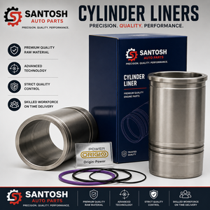 Chemise de cylindre de type humide TD121 de qualité supérieure indienne, pièces de moteur de qualité export - Product Image 5
