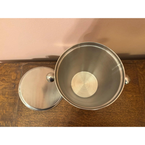 Casted Simple Design Silver <b>Ice</b> Bucket Stainless Steel Good Quality Shiny Polished Wine <b>Cooler</b> Hot Selling Wine Chiller Supplies - Product Image 4