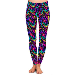 Leggings de Yoga Sólidos Personalizados para Mujer, Elásticos en Cuatro Direcciones, Impermeables, Ecológicos, Antibacterianos, Pantalones de Fitness OEM - Product Image 6