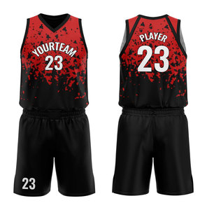 Conjunto de Camiseta de Baloncesto YourTeam 23, Sublimada, Cuello en V, Sin Mangas, Malla Transpirable, Unisex, para Adultos, Todas las Temporadas, Ropa Deportiva - Product Image 1